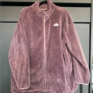 The North Face Purple Print Osito Jacket Size 3x